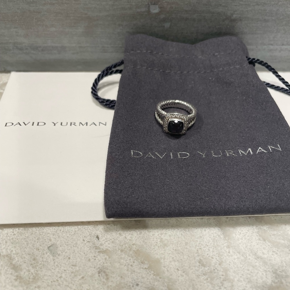 David Yurman Black Orchid Ring Size 5